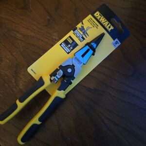 DEWALT Yellow and Black Long Nose Pliers - 9"